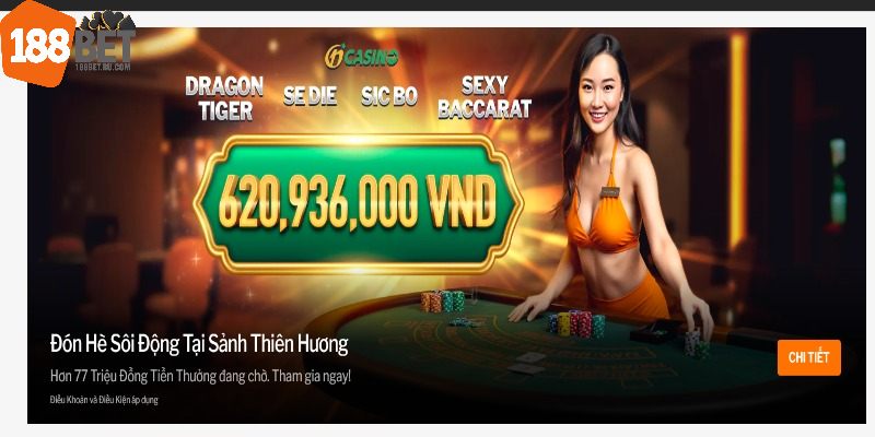 Một số quy định để tham gia chương trình khuyến mãi 188Bet