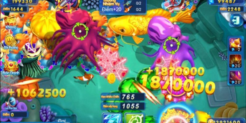 Bắn cá Thái Bình Dương với dàn hình ảnh sắc nét